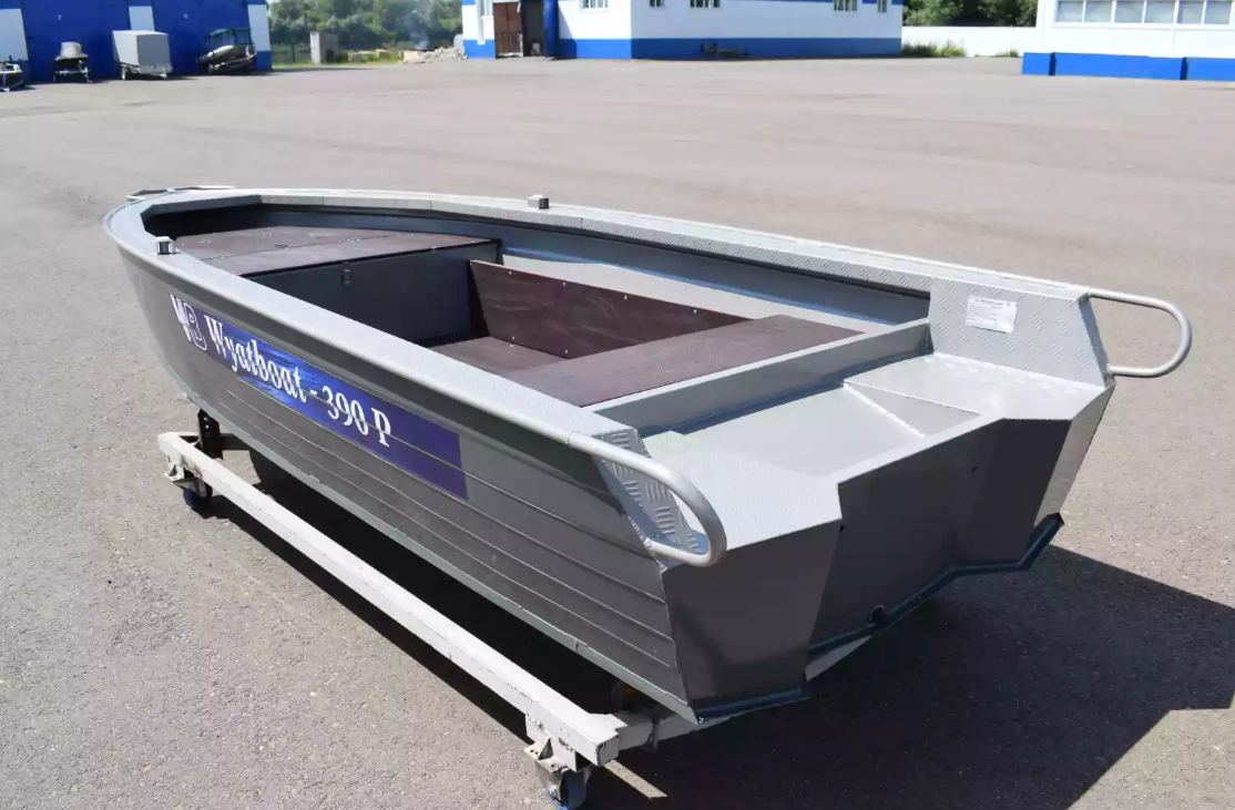 Алюминиевая лодка Wyatboat-390Р Fish в Тольятти