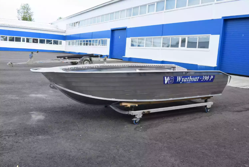 Алюминиевая лодка Wyatboat-390Р Увеличенный борт в Тольятти