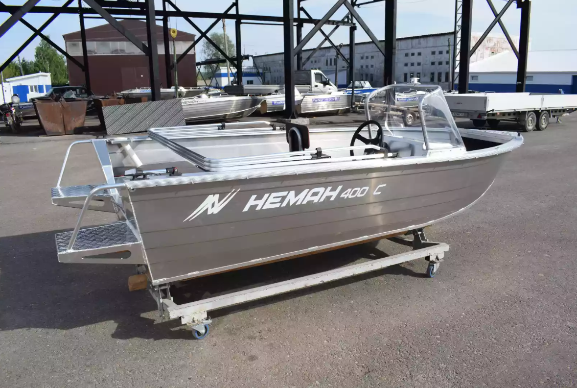 Алюминиевый катер Неман-400 С в Тольятти