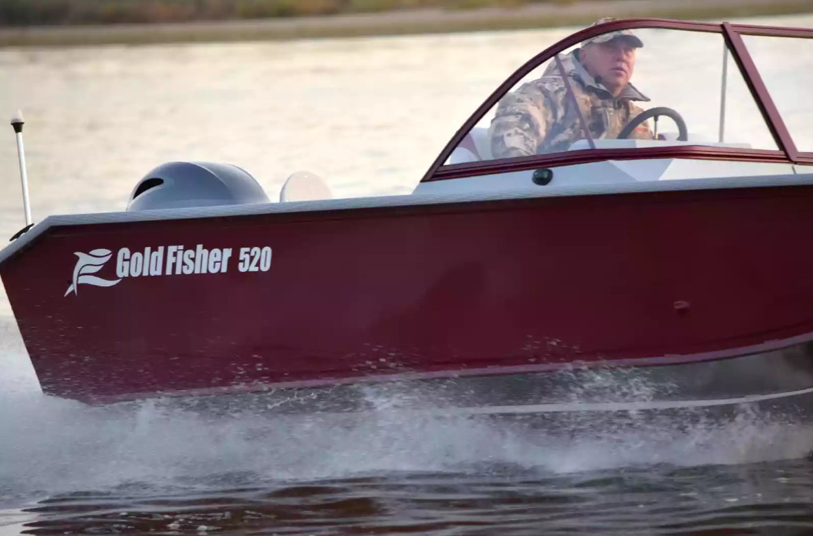 Алюминиевый катер Gold Fisher 520 DCM FISH в Тольятти