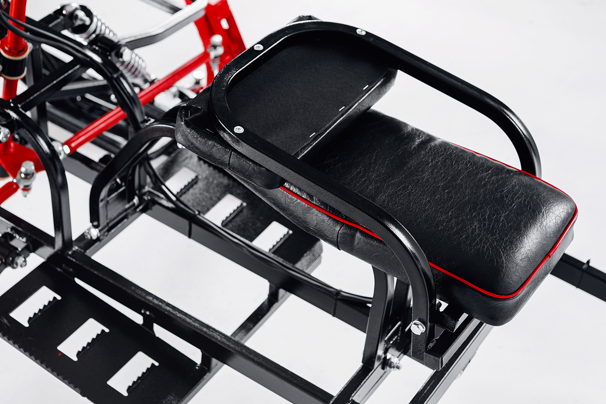 Лыжный модуль IKUDZO с подогревом ручек пластиковые лыжи в Тольятти