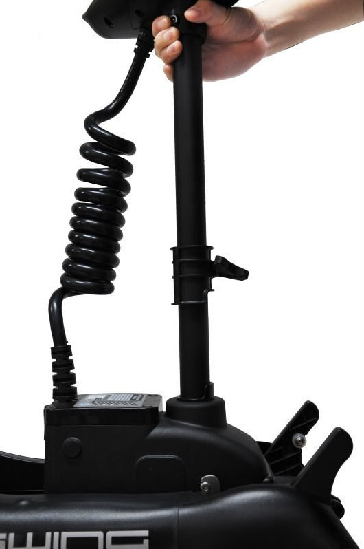 Лодочный электромотор якорь Haswing Cayman B, GPS, 12V, 55Lbs, нога 152 мм в Тольятти