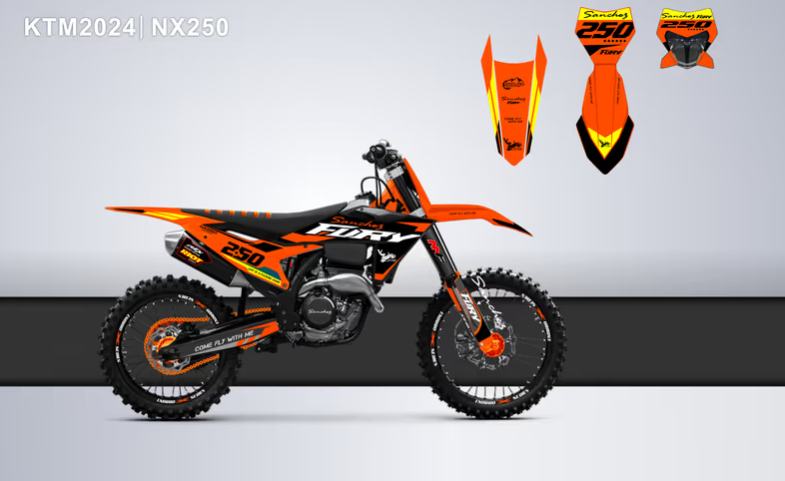 Кроссовый мотоцикл Sanchez Fury NX250 в Тольятти