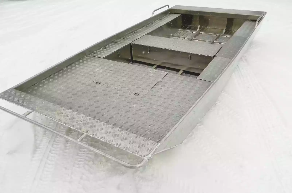 Алюминиевая лодка Wyatboat-390 Jonboat в Тольятти