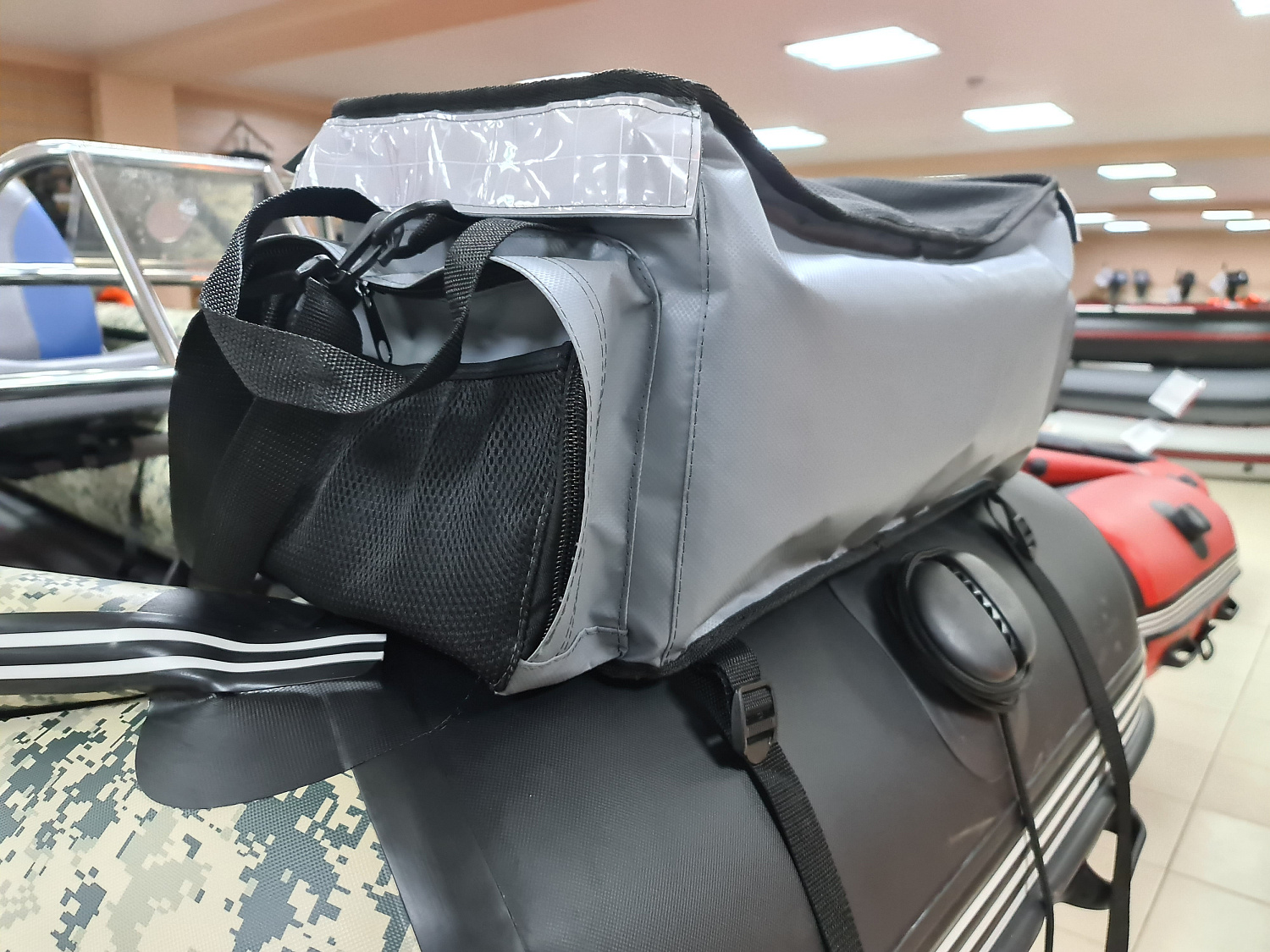 СУМКА ЛЮКС НА БАЛЛОН ДЛЯ ЛОДОК ПВХ 50Х25Х25 СМ в Тольятти