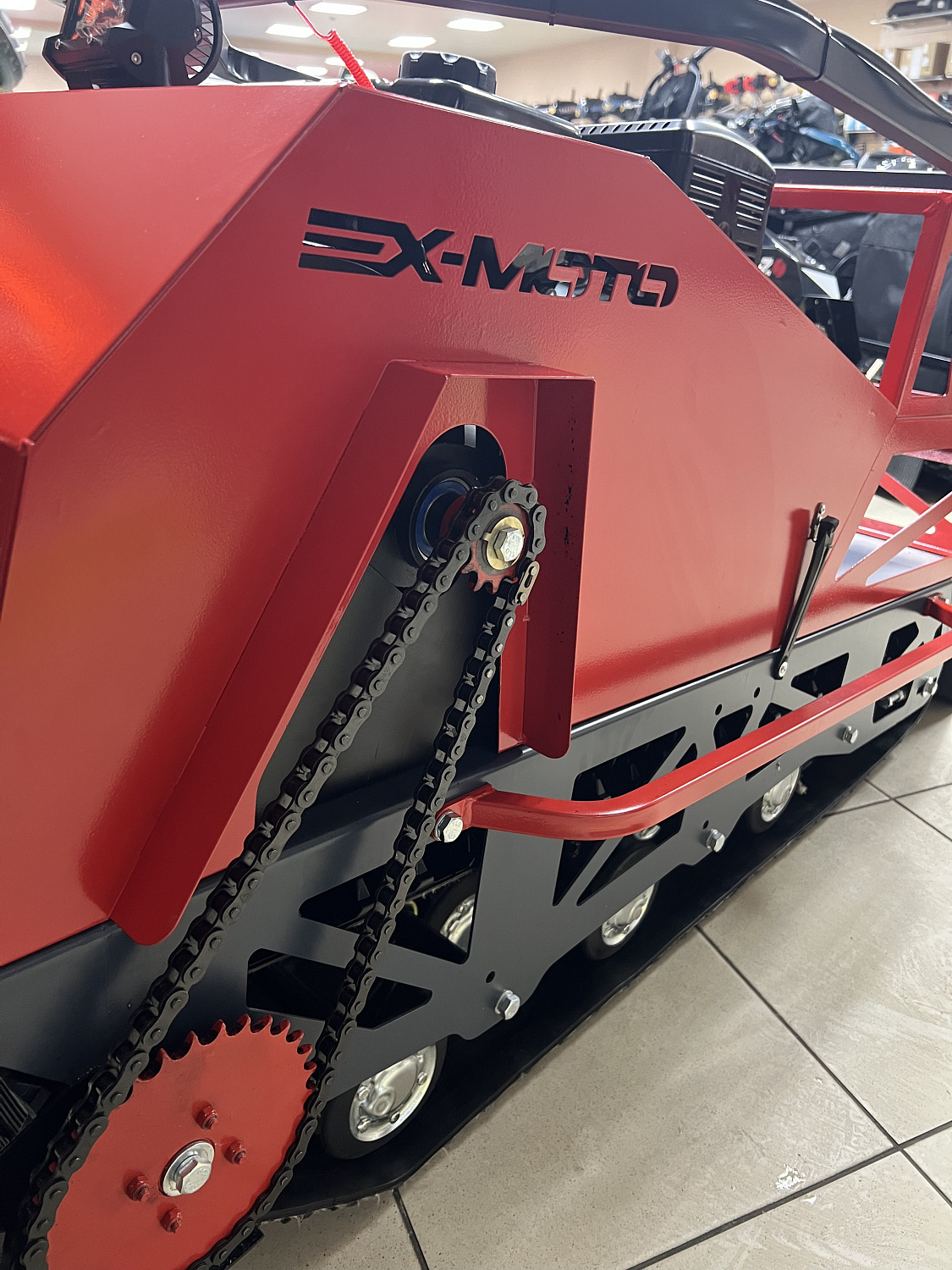 Мотобуксировщик EX-MOTO SNOWDOG S500 15л.с в Тольятти