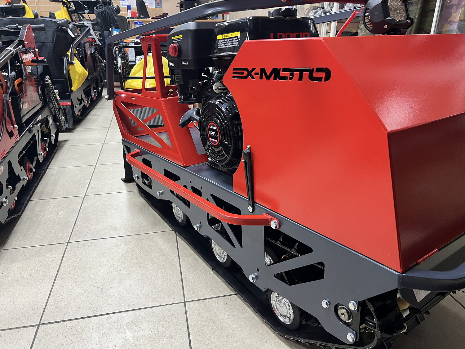 Мотобуксировщик EX-MOTO SNOWDOG S500 15л.с в Тольятти