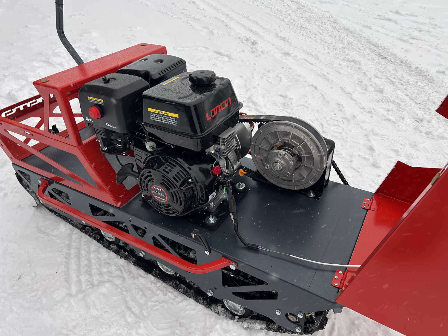 Мотобуксировщик EX-MOTO SNOWDOG S500 15л.с в Тольятти