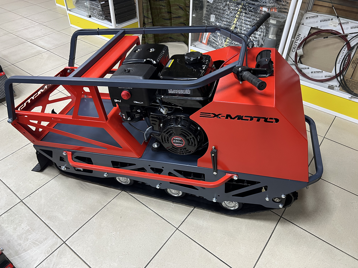 Мотобуксировщик EX-MOTO SNOWDOG S500 15л.с в Тольятти