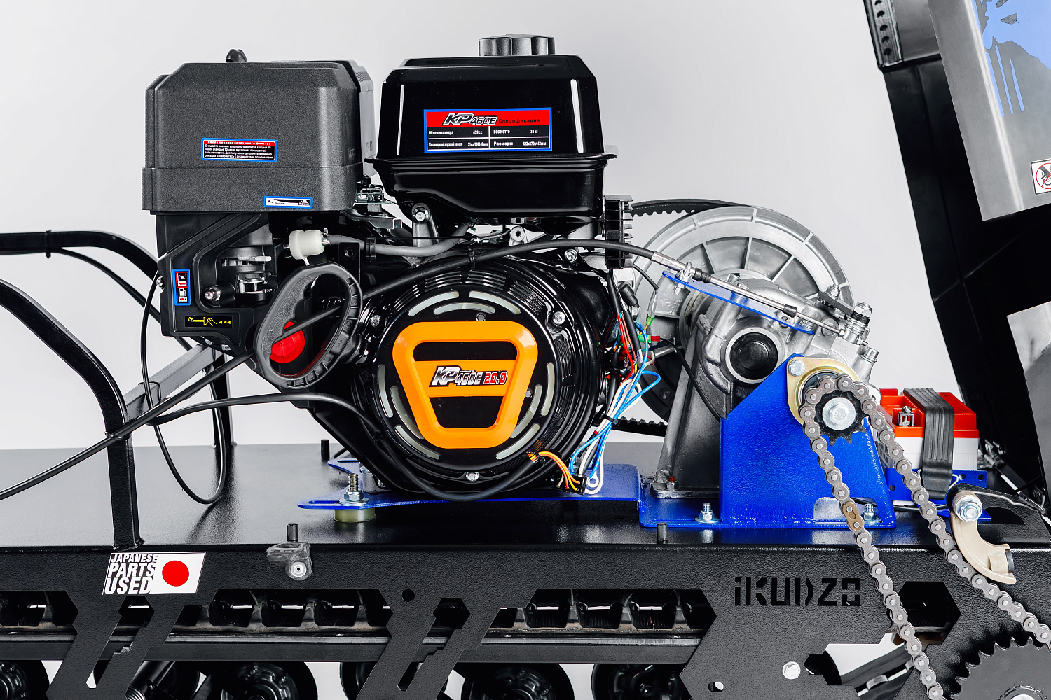 МОТОБУКСИРОВЩИК IKUDZO LONG 2.0 1700/500 EKR19 в Тольятти