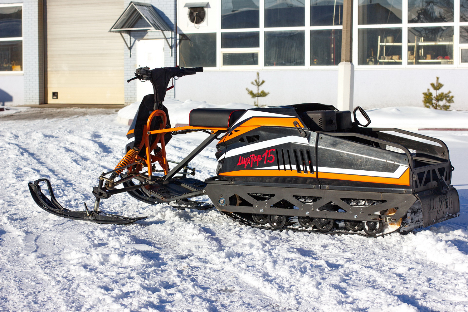 Мотобуксировщик IRBIS Мухтар 15 с лыжным модулем в комплекте в Тольятти