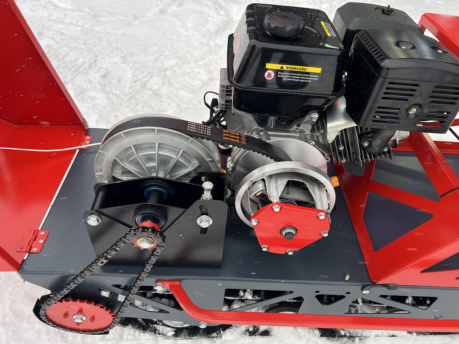 Мотобуксировщик EX-MOTO SNOWDOG S500 15л.с в Тольятти