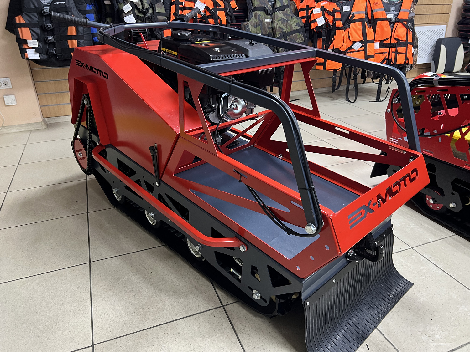 Мотобуксировщик EX-MOTO SNOWDOG S500 15л.с в Тольятти