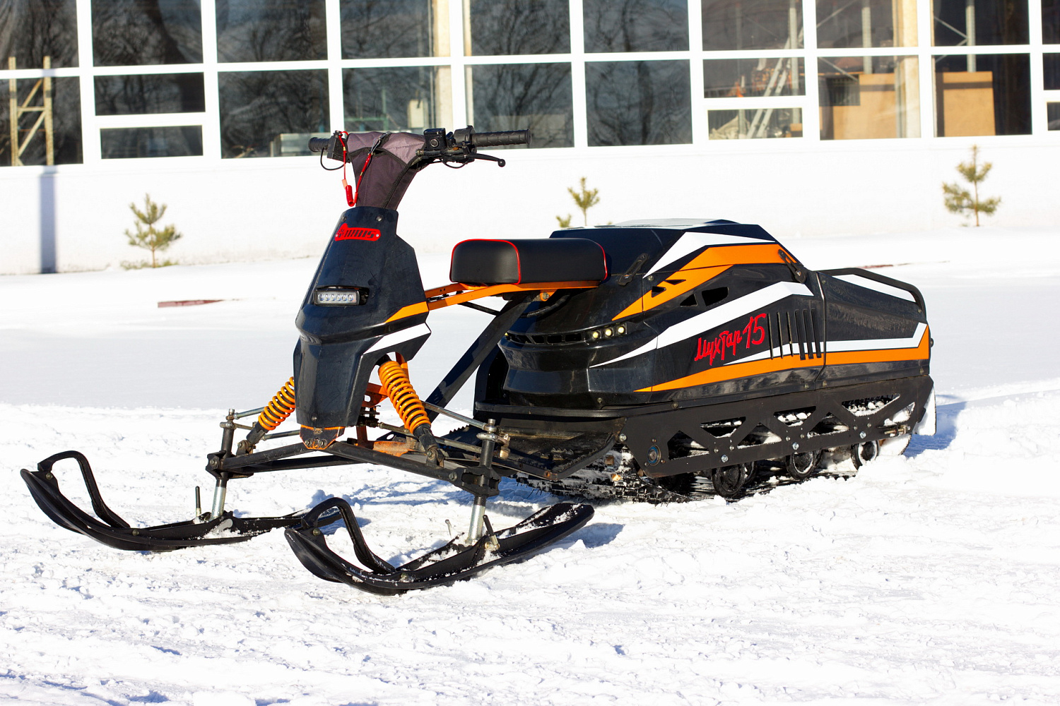 Мотобуксировщик IRBIS Мухтар 15 с лыжным модулем в комплекте в Тольятти