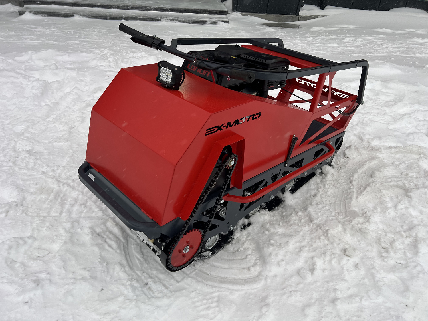 Мотобуксировщик EX-MOTO SNOWDOG S500 15л.с в Тольятти