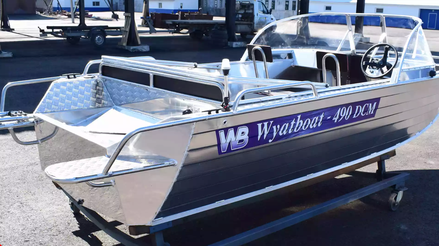 Алюминиевый катер Wyatboat-490 DCM в Тольятти
